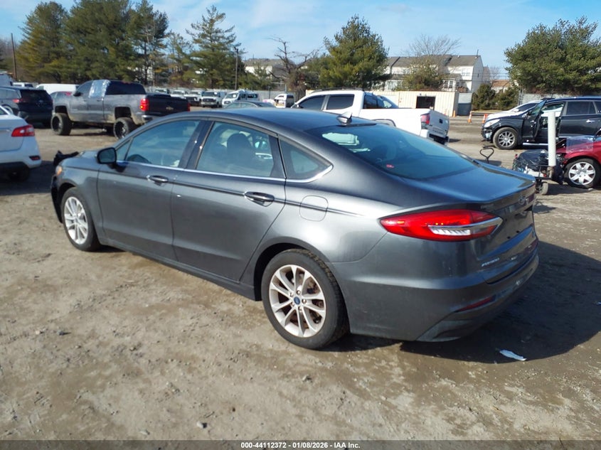 2020 Ford Fusion VIN 3FA6P0LU7LR154042 IAAI salvage auction — FRONT END, Salvage Title, sold $2,050 on 2026-07-22 (photo 3)