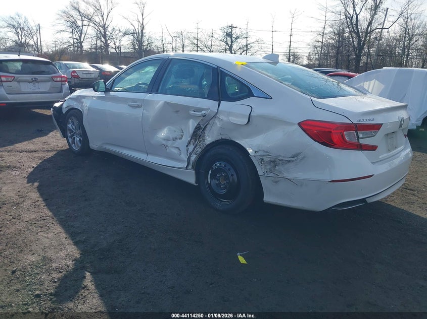 2018 Honda Accord VIN 1HGCV1F11JA212939 IAAI salvage auction — FRONT END, Salvage (New Jersey), sold $3,550 on 2026-07-20 (photo 3)
