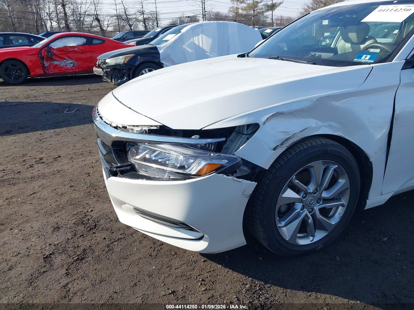 2018 Honda Accord VIN 1HGCV1F11JA212939 IAAI salvage auction — FRONT END, Salvage (New Jersey), sold $3,550 on 2026-07-20 (photo 6)