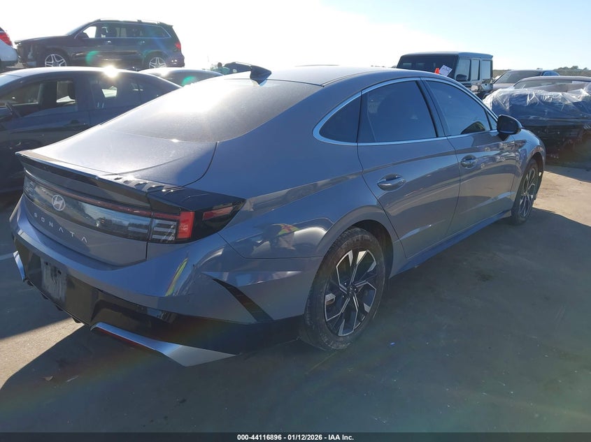 2024 Hyundai Sonata VIN KMHL64JAXRA383958 IAAI salvage auction — FRONT END, Salvage (North Carolina), sold $7,225 on 2026-07-08 (photo 4)