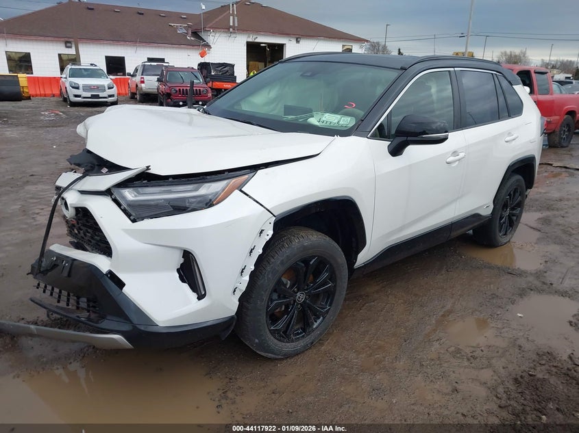 2022 Toyota Rav 4 VIN JTME6RFV9ND527272 IAAI salvage auction — FRONT END, Salvage Title, sold $11,000 on 2026-07-15 (photo 2)