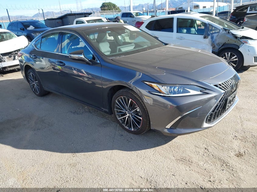2025 Lexus Es 350 VIN 58ADZ1B1XSU190313 IAAI salvage auction — LEFT REAR, Salvage (California), sold $12,450 on 2026-07-08 (photo 1)