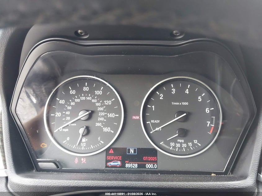 2018 BMW X1 VIN WBXHU7C38J5H45904 IAAI salvage auction — FRONT END, Salvage Title, sold $1,675 on 2026-07-30 (photo 7)