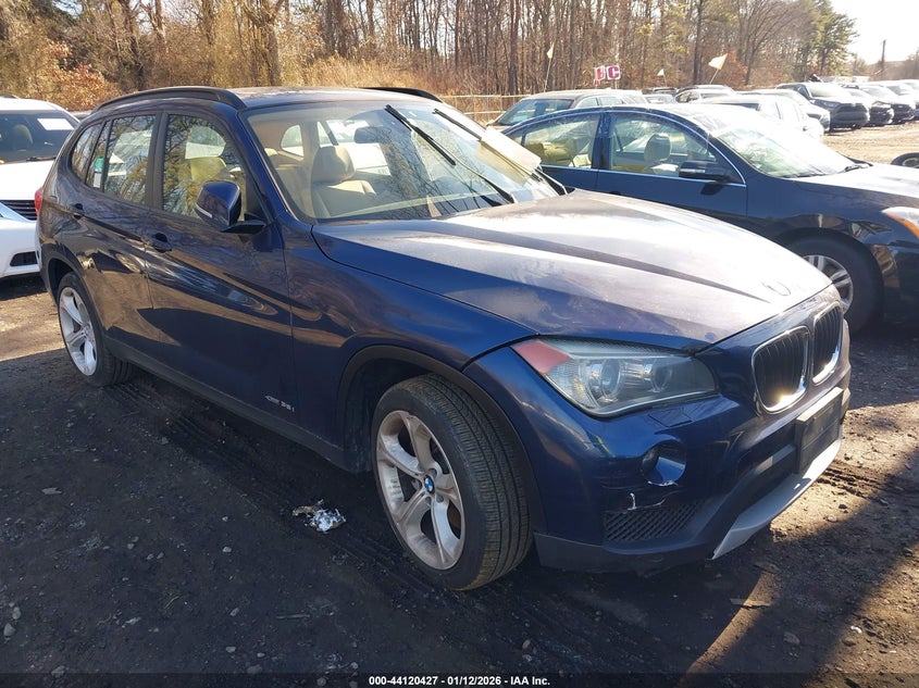 2014 BMW X1 VIN WBAVM5C57EVV91224 IAAI salvage auction — NORMAL WEAR, Clear (New Jersey), sold $25 on 2026-07-28 (photo 1)