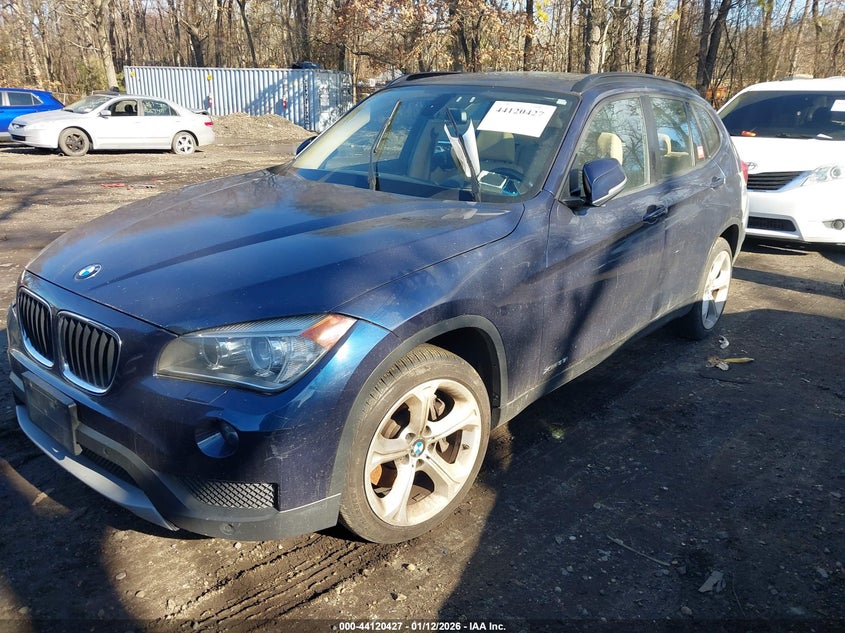 2014 BMW X1 VIN WBAVM5C57EVV91224 IAAI salvage auction — NORMAL WEAR, Clear (New Jersey), sold $25 on 2026-07-28 (photo 2)
