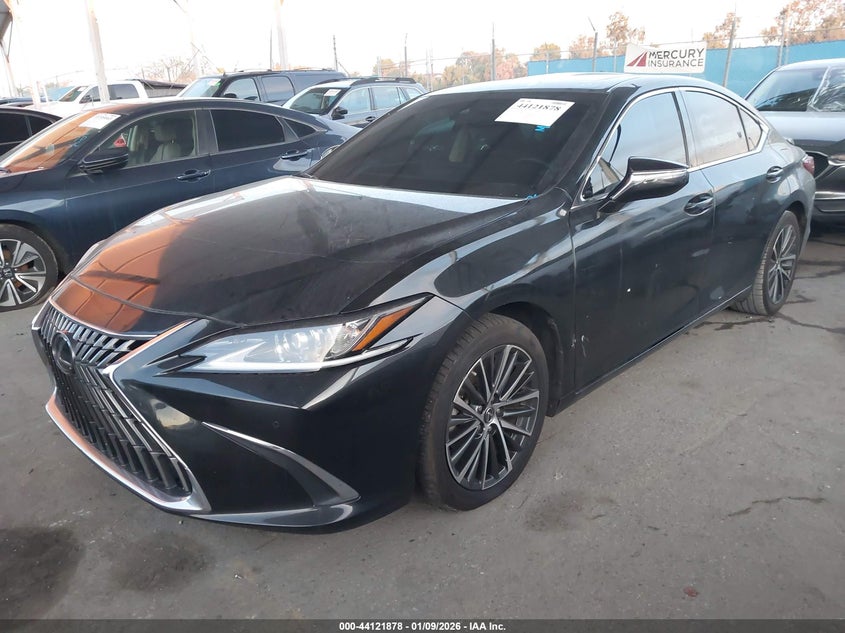 2023 Lexus Es 300h VIN 58ADA1C12PU027698 IAAI salvage auction — REAR END, Other, sold $10,800 on 2026-08-27 (photo 2)