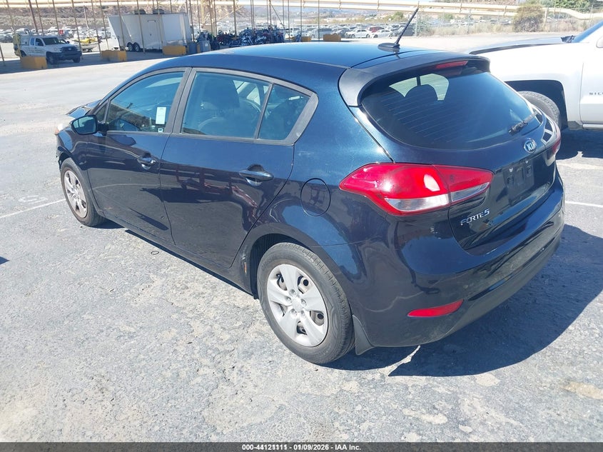 2018 Kia Forte VIN KNAFK5A82J5773706 IAAI salvage auction — FRONT END, Salvage (California), sold $675 on 2026-07-08 (photo 3)