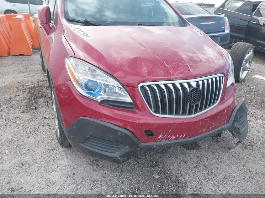 2016 Buick Encore VIN KL4CJASB0GB555666 IAAI salvage auction — FRONT END, Clear (Oklahoma), sold $850 on 2026-07-15 (photo 6)