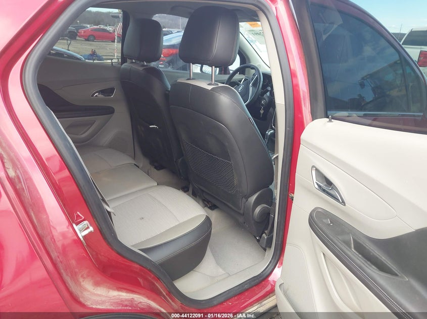 2016 Buick Encore VIN KL4CJASB0GB555666 IAAI salvage auction — FRONT END, Clear (Oklahoma), sold $850 on 2026-07-15 (photo 8)