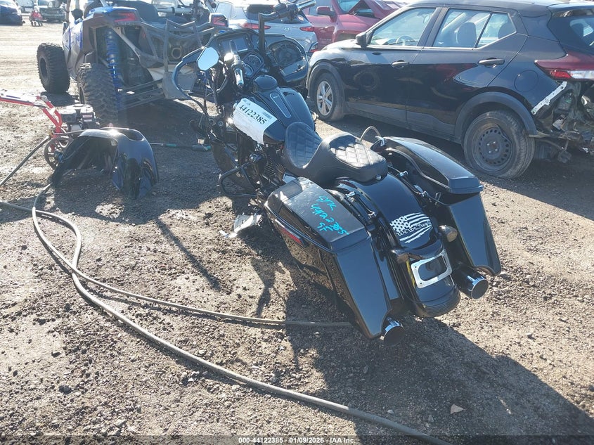 2018 Harley-davidson Road glide VIN 1HD1KTC39JB619044 IAAI salvage auction — FRONT END, Salvage Title, sold $1,550 on 2026-07-21 (photo 3)