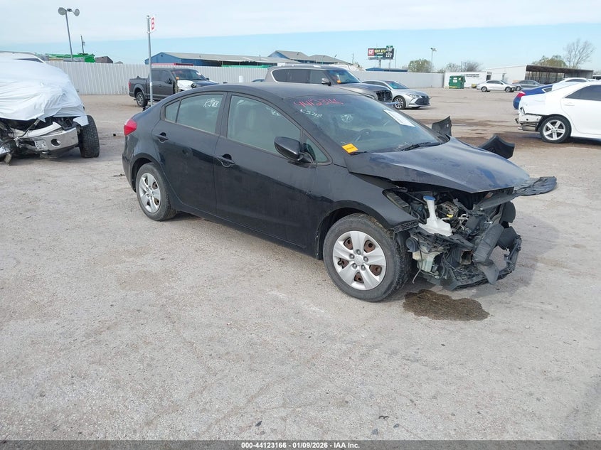 2016 Kia Forte VIN KNAFK4A67G5593350 IAAI salvage auction — FRONT END, Salvage (Texas), sold $400 on 2026-07-15 (photo 1)