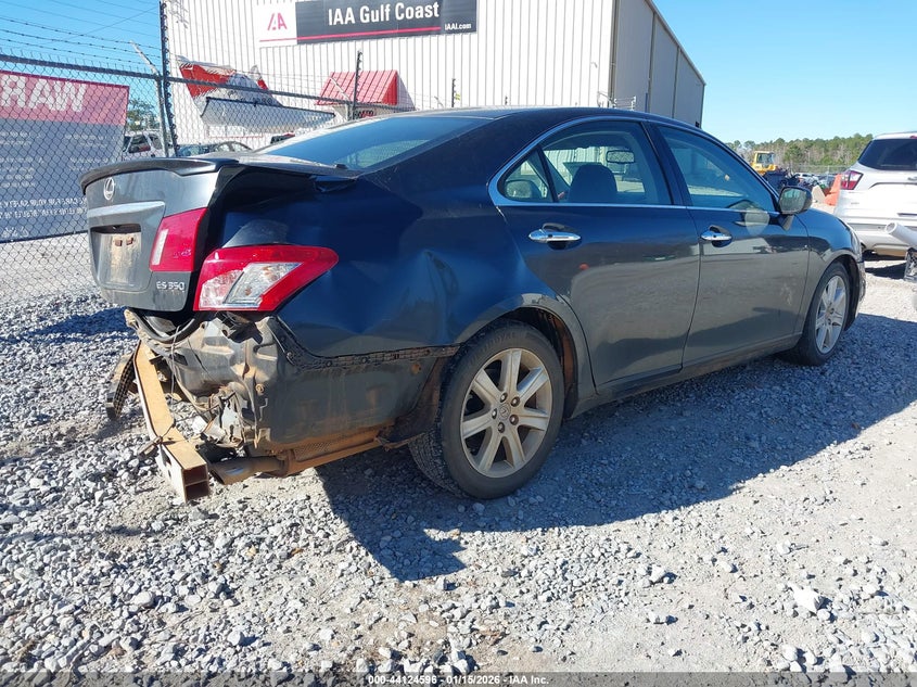 2009 Lexus Es 350 VIN JTHBJ46G592324434 IAAI salvage auction — FRONT & REAR, Salvage (Mississippi), sold $25 on 2026-07-31 (photo 4)
