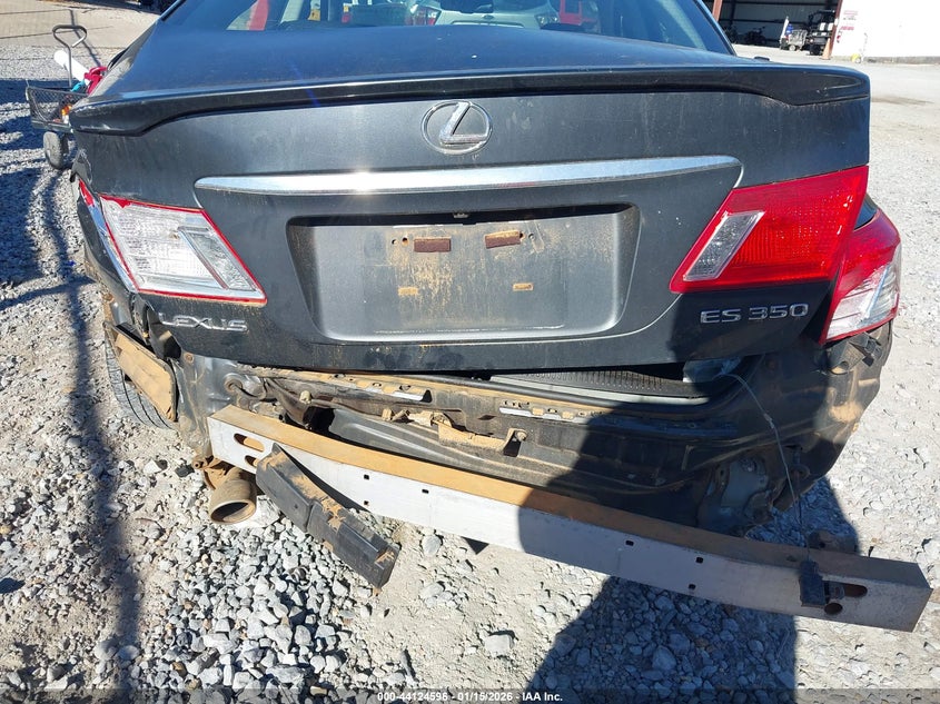 2009 Lexus Es 350 VIN JTHBJ46G592324434 IAAI salvage auction — FRONT & REAR, Salvage (Mississippi), sold $25 on 2026-07-31 (photo 6)