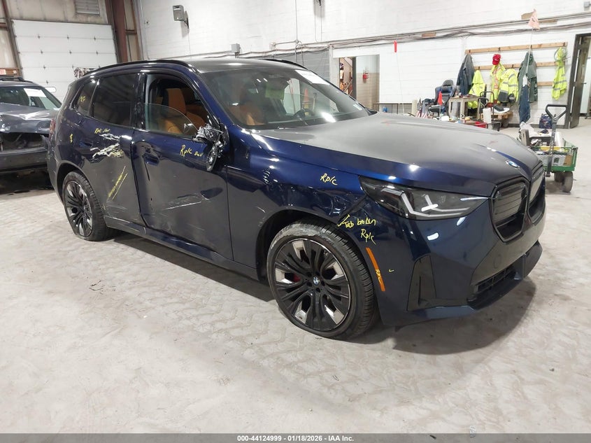 2025 BMW X3 VIN 5UX73GP00S9097279 IAAI salvage auction — LEFT & RIGHT, Salvage Title, sold $31,500 on 2026-07-06 (photo 1)