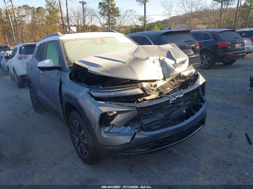 2025 Chevrolet Trailblazer VIN KL79MSSL1SB112485 IAAI salvage auction — FRONT END, Other, sold $6,100 on 2026-07-21 (photo 1)
