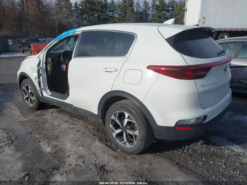 2020 Kia Sportage VIN KNDPMCAC1L7796251 IAAI salvage auction — LEFT SIDE, Mv-907A (New York), sold $3,350 on 2026-07-14 (photo 3)