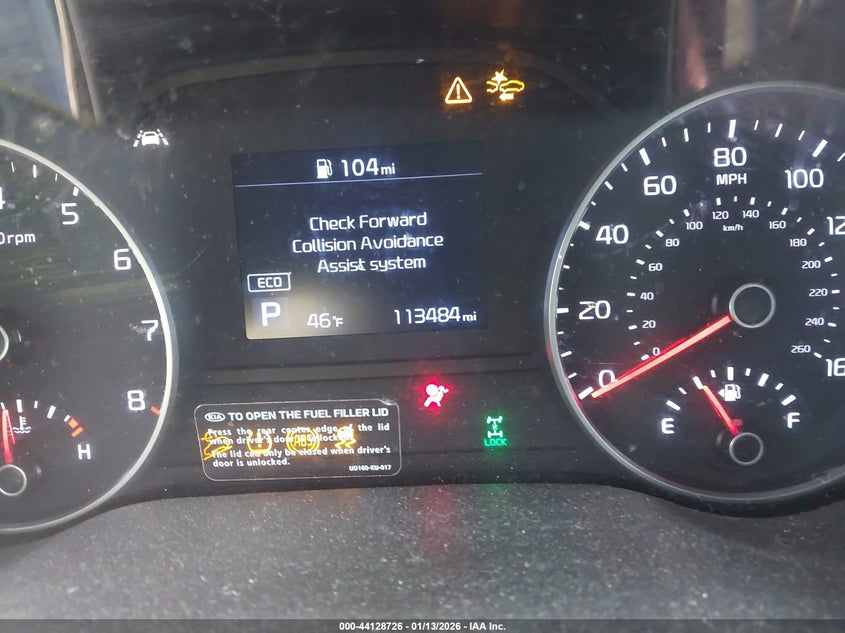 2020 Kia Sportage VIN KNDPMCAC1L7796251 IAAI salvage auction — LEFT SIDE, Mv-907A (New York), sold $3,350 on 2026-07-14 (photo 7)