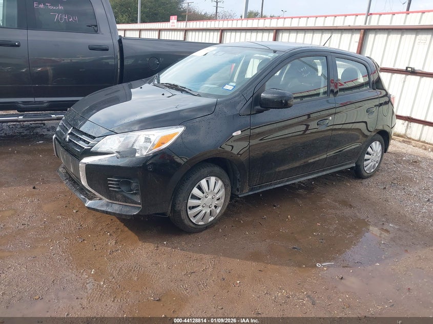 2024 Mitsubishi Mirage VIN ML32AUHJ9RH037267 IAAI salvage auction — ENGINE DAMAGE, Other, sold $4,250 on 2026-07-09 (photo 2)