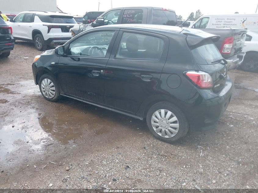2024 Mitsubishi Mirage VIN ML32AUHJ9RH037267 IAAI salvage auction — ENGINE DAMAGE, Other, sold $4,250 on 2026-07-09 (photo 3)