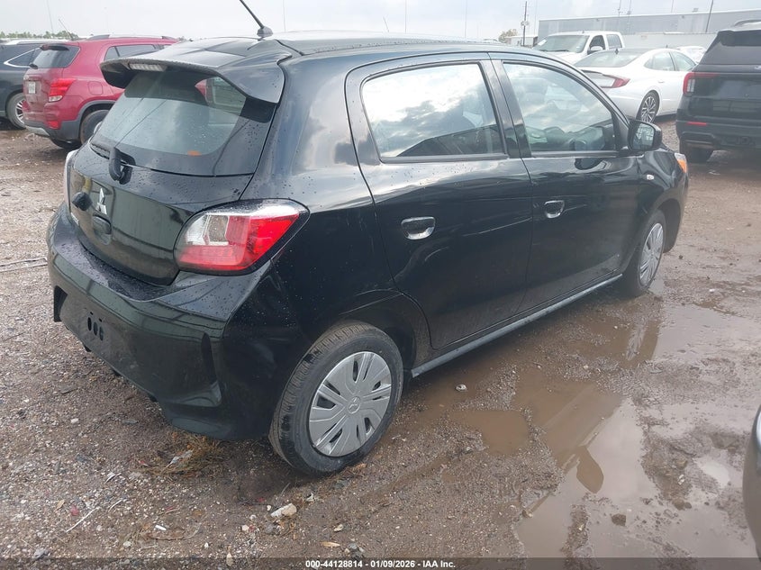 2024 Mitsubishi Mirage VIN ML32AUHJ9RH037267 IAAI salvage auction — ENGINE DAMAGE, Other, sold $4,250 on 2026-07-09 (photo 4)