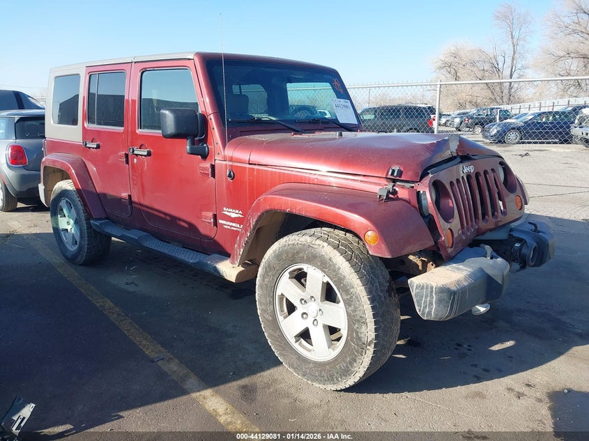 2007 Jeep Wrangler unlimited VIN 1J4GA59157L220676 IAAI salvage auction — FRONT END, Salvage (Utah), sold $3,750 on 2026-07-09 (photo 1)