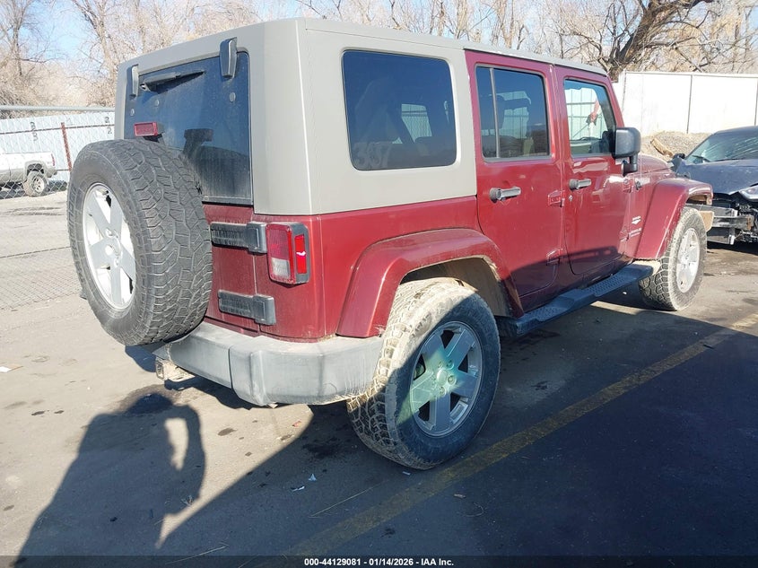 2007 Jeep Wrangler unlimited VIN 1J4GA59157L220676 IAAI salvage auction — FRONT END, Salvage (Utah), sold $3,750 on 2026-07-09 (photo 4)