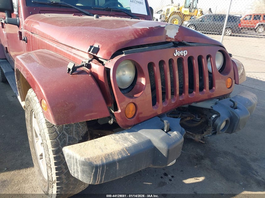 2007 Jeep Wrangler unlimited VIN 1J4GA59157L220676 IAAI salvage auction — FRONT END, Salvage (Utah), sold $3,750 on 2026-07-09 (photo 6)