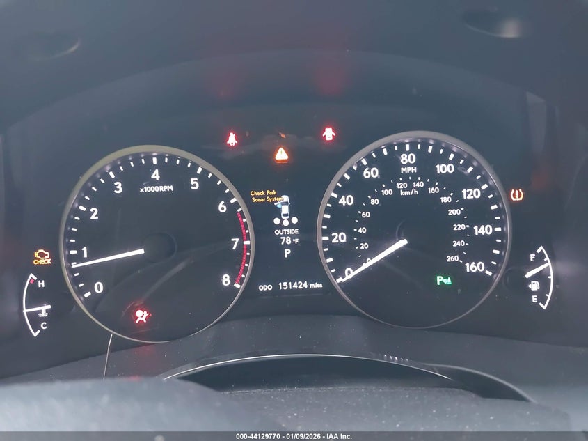 2013 Lexus Es 350 VIN JTHBK1GG4D2082707 IAAI salvage auction — LEFT SIDE, Other, sold $1,050 on 2026-07-30 (photo 7)