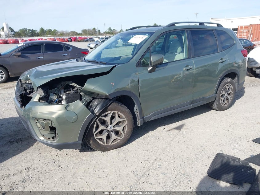 2020 Subaru Forester VIN JF2SKAJC7LH443772 IAAI salvage auction — LEFT FRONT, Salvage (Georgia), sold $4,250 on 2026-07-20 (photo 2)