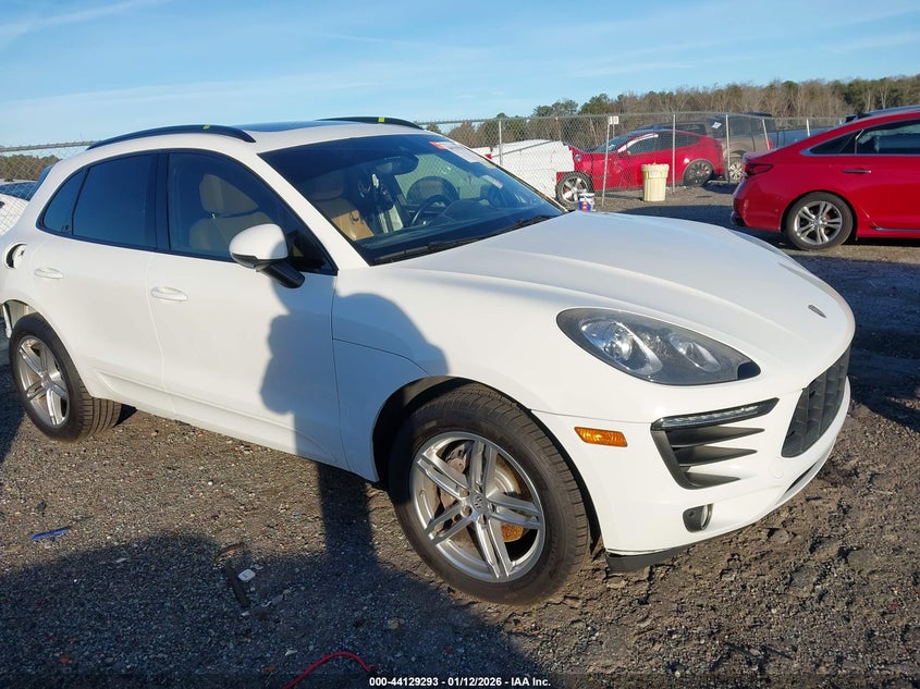 2017 Porsche Macan VIN WP1AB2A54HLB13186 IAAI salvage auction — REAR END, Clear (Georgia), sold $8,400 on 2026-08-26 (photo 1)