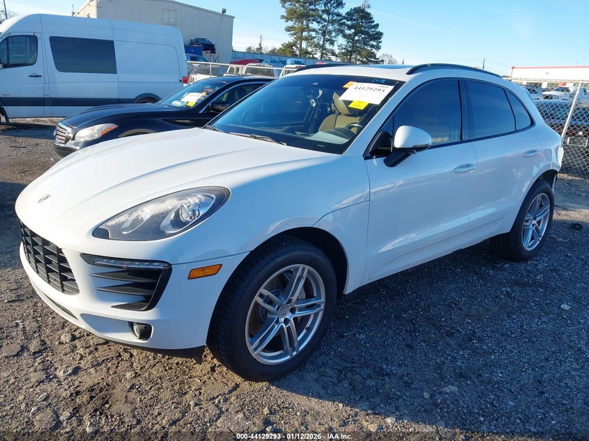2017 Porsche Macan VIN WP1AB2A54HLB13186 IAAI salvage auction — REAR END, Clear (Georgia), sold $8,400 on 2026-08-26 (photo 2)