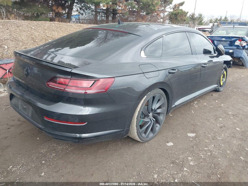2020 Volkswagen Arteon VIN WVWHR7AN7LE015968 IAAI salvage auction — RIGHT FRONT, Salvage (Indiana), sold $4,000 on 2026-07-23 (photo 4)
