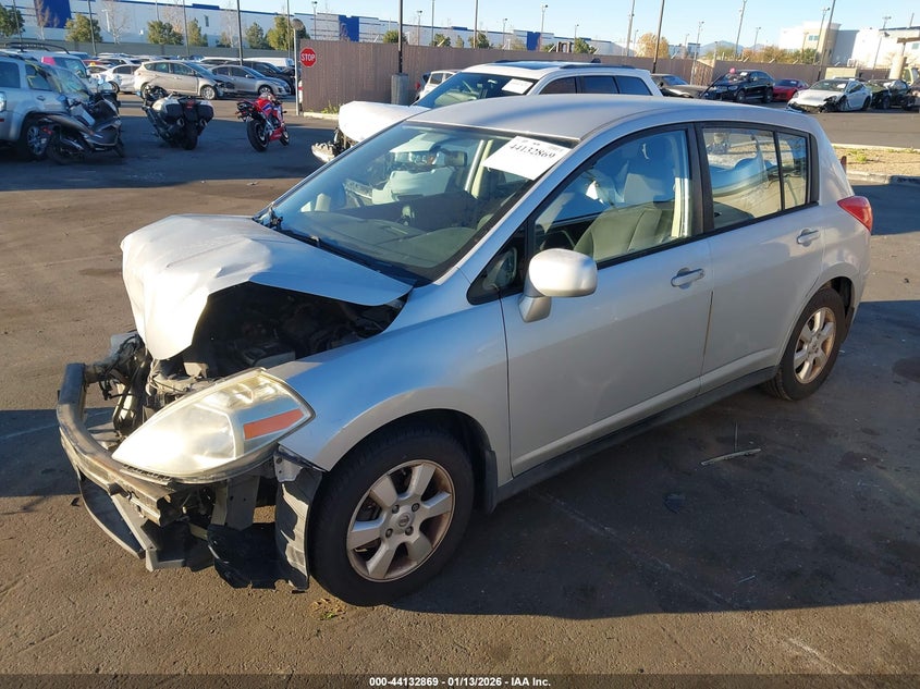2008 Nissan Versa VIN 3N1BC13E18L419361 IAAI salvage auction — FRONT END, Salvage Certificate (California), sold $325 on 2026-07-17 (photo 2)