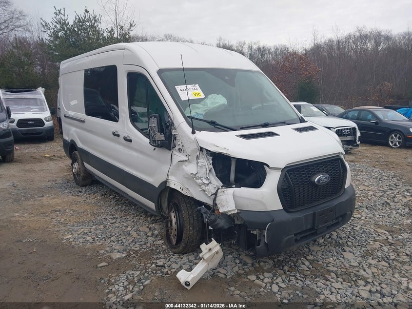 2022 Ford Transit-250 VIN 1FTBR2C86NKA22821 — IAAI salvage auction photo