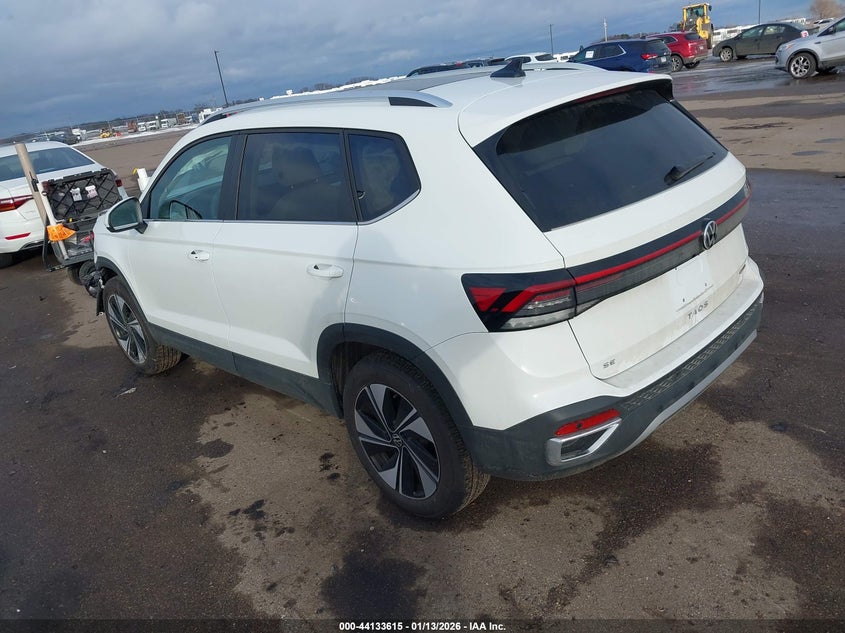 2025 Volkswagen Taos VIN 3VVVC7B21SM080074 IAAI salvage auction — FRONT END, Salvage (Minnesota), sold $7,950 on 2026-08-24 (photo 3)