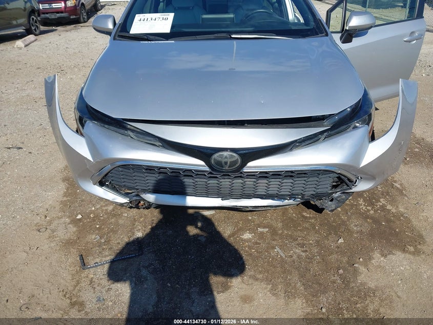 2019 Toyota Corolla VIN JTNK4RBE8K3052788 IAAI salvage auction — FRONT END, Original (Texas), sold $4,875 on 2026-07-24 (photo 6)