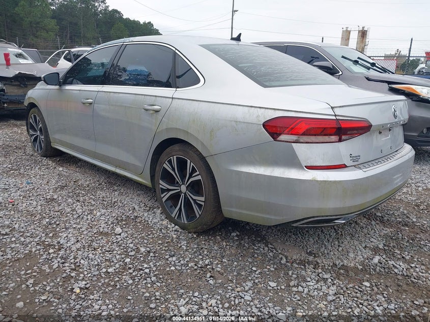 2021 Volkswagen Passat VIN 1VWSA7A34MC007977 IAAI salvage auction — FRONT END, Salvage Title, sold $300 on 2026-08-14 (photo 3)
