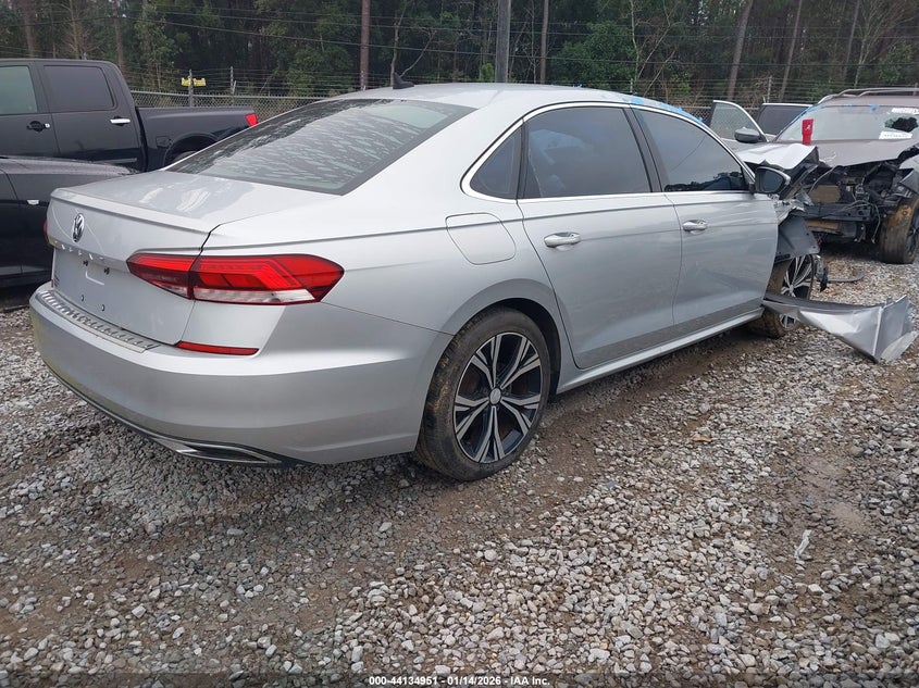 2021 Volkswagen Passat VIN 1VWSA7A34MC007977 IAAI salvage auction — FRONT END, Salvage Title, sold $300 on 2026-08-14 (photo 4)