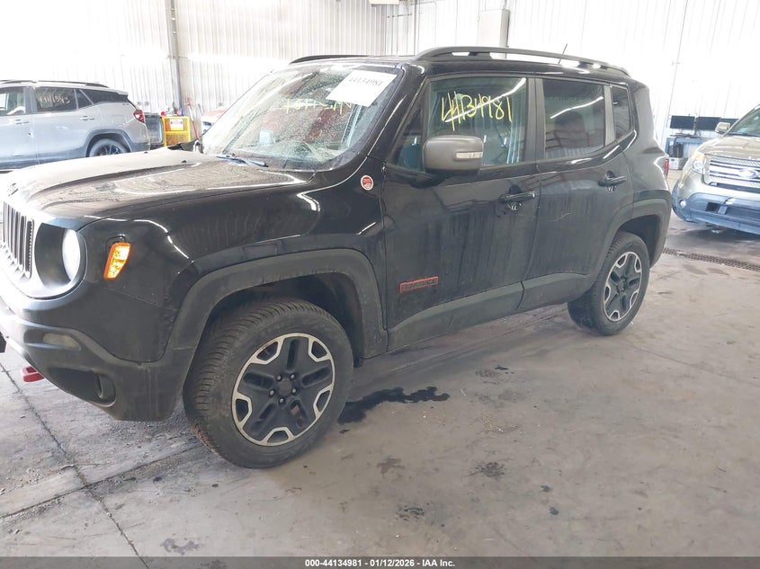 2016 Jeep Renegade VIN ZACCJBCT0GPE36248 IAAI salvage auction — FRONT END, Salvage (Minnesota), sold $1,600 on 2026-07-14 (photo 2)