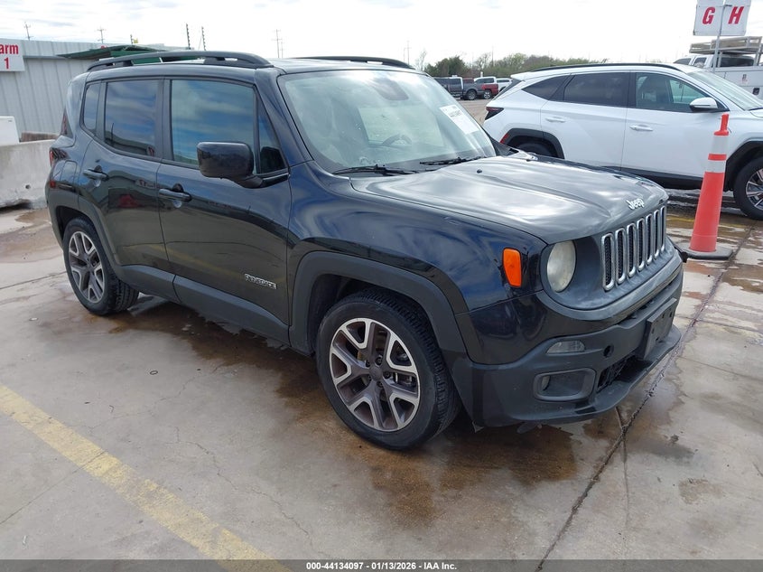 2015 Jeep Renegade VIN ZACCJABT0FPB67547 IAAI salvage auction — FRONT END, Original (Texas), sold $1,675 on 2026-07-06 (photo 1)