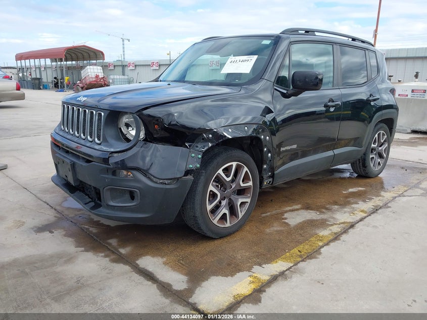 2015 Jeep Renegade VIN ZACCJABT0FPB67547 IAAI salvage auction — FRONT END, Original (Texas), sold $1,675 on 2026-07-06 (photo 2)