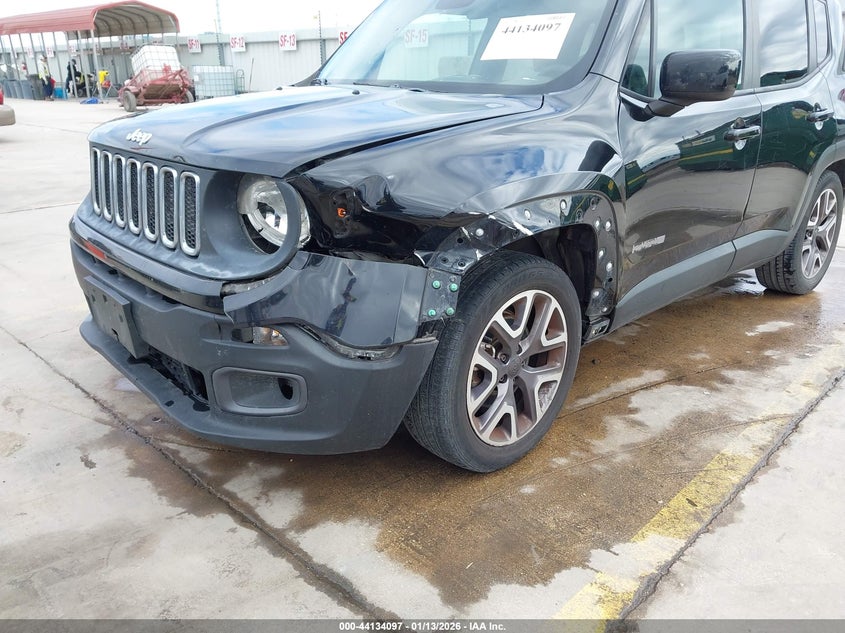 2015 Jeep Renegade VIN ZACCJABT0FPB67547 IAAI salvage auction — FRONT END, Original (Texas), sold $1,675 on 2026-07-06 (photo 6)