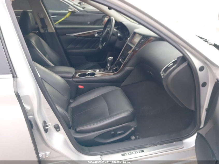2015 Infiniti Q50 VIN JN1BV7AR7FM418317 IAAI salvage auction — RIGHT SIDE, Salvage - Greater Than 75% (Maryland), sold $3,700 on 2026-07-15 (photo 5)