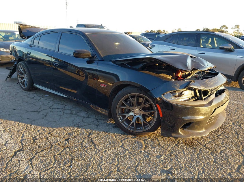 2020 Dodge Charger VIN 2C3CDXGJ1LH127109 IAAI salvage auction — FRONT & REAR, Salvage (California), sold $7,000 on 2026-07-09 (photo 1)