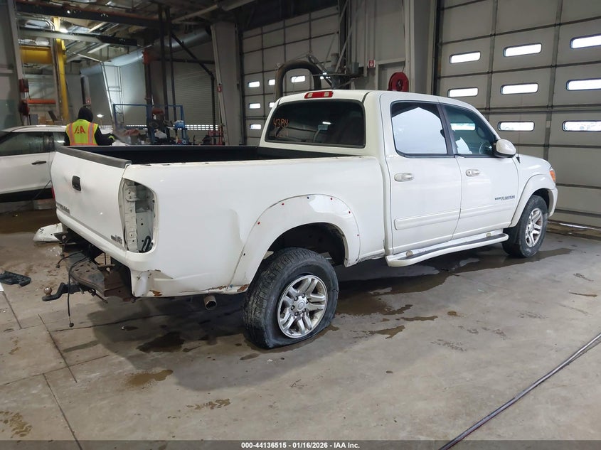 2006 Toyota Tundra VIN 5TBET38166S530886 IAAI salvage auction — REAR END, Salvage (Indiana), sold $2,600 on 2026-07-09 (photo 4)