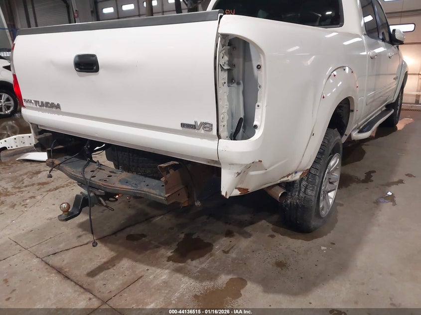 2006 Toyota Tundra VIN 5TBET38166S530886 IAAI salvage auction — REAR END, Salvage (Indiana), sold $2,600 on 2026-07-09 (photo 6)