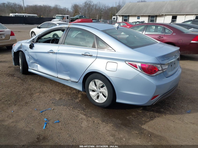 2014 Hyundai Sonata VIN KMHEC4A42EA114312 IAAI salvage auction — FRONT END, Salvage Title, sold $975 on 2026-07-29 (photo 3)
