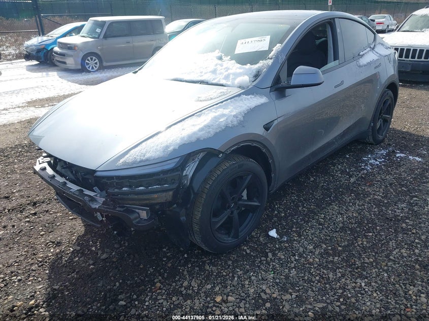 2026 Tesla Model y VIN 7SAYGDEE0TA479326 IAAI salvage auction — FRONT END, Salvage Title, sold $25,525 on 2026-07-16 (photo 2)
