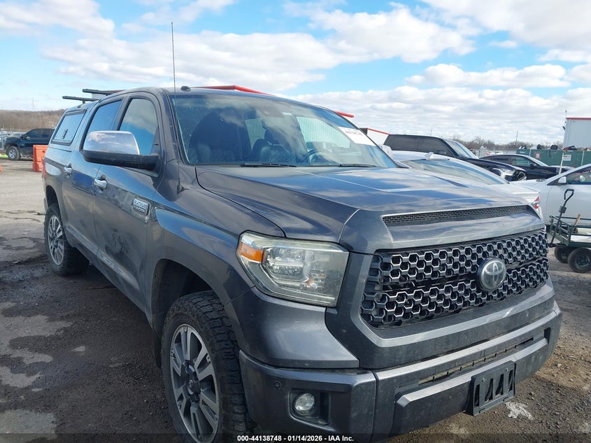 2018 Toyota Tundra VIN 5TFAY5F1XJX740674 IAAI salvage auction — SIDE, Clear (Oklahoma), sold $11,000 on 2026-07-29 (photo 1)