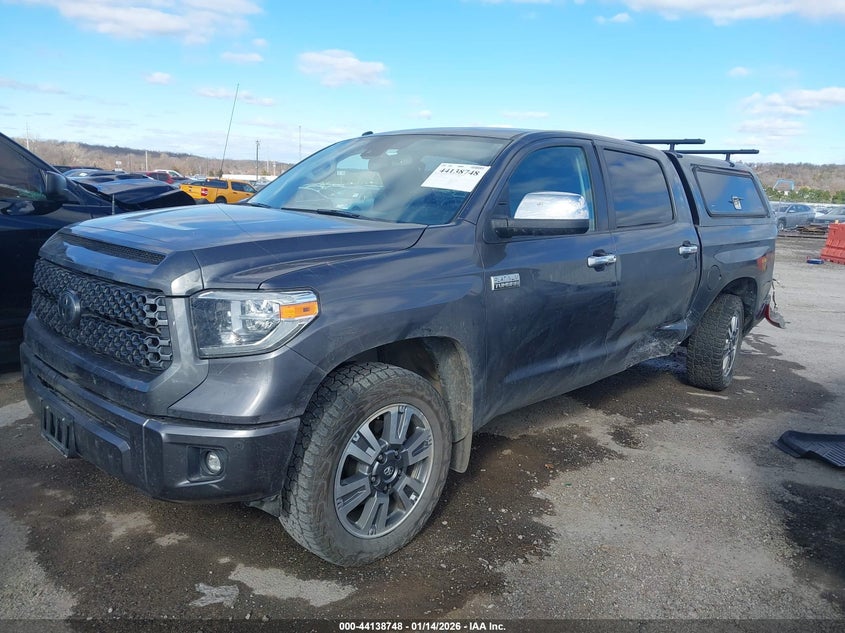 2018 Toyota Tundra VIN 5TFAY5F1XJX740674 IAAI salvage auction — SIDE, Clear (Oklahoma), sold $11,000 on 2026-07-29 (photo 2)